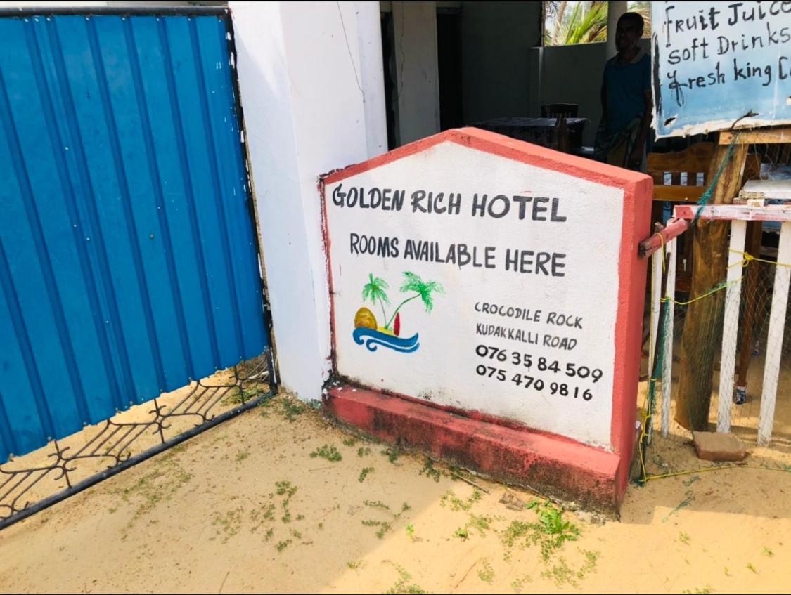 Golden Rich Hotel Baía de Arugam Exterior foto